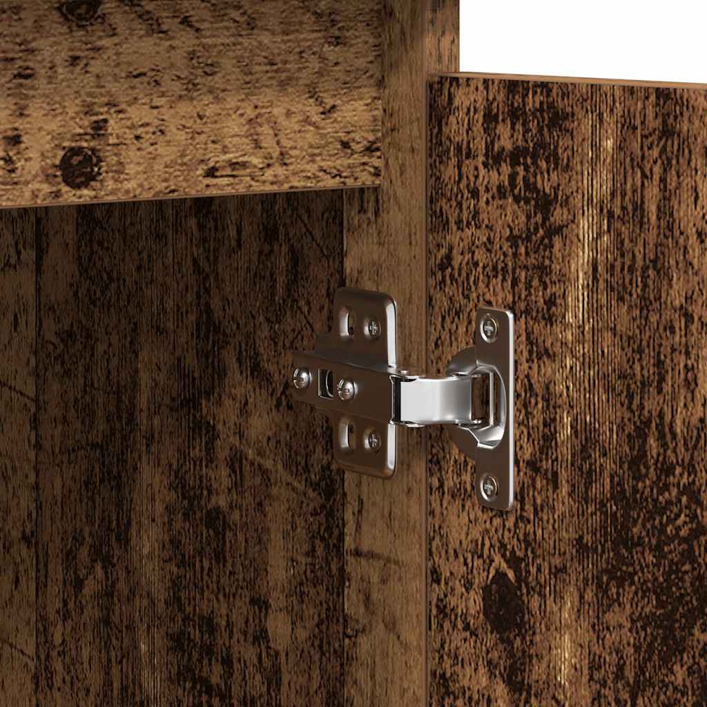 Komoda s ladicama staro drvo 100,5x35x76 cm konstruirano drvo