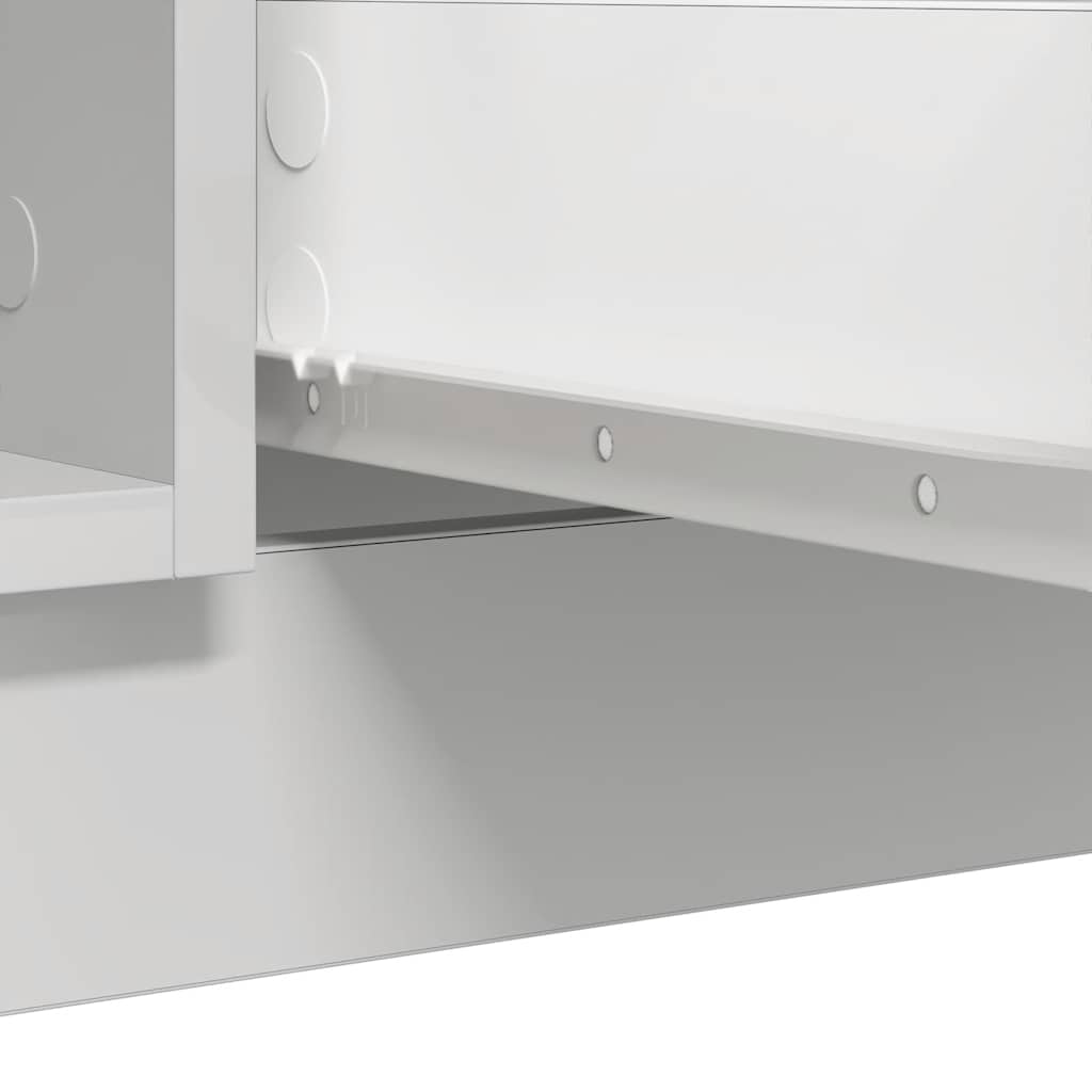 Komoda s ladicama bijela 100,5x35x98,5 cm konstruirano drvo