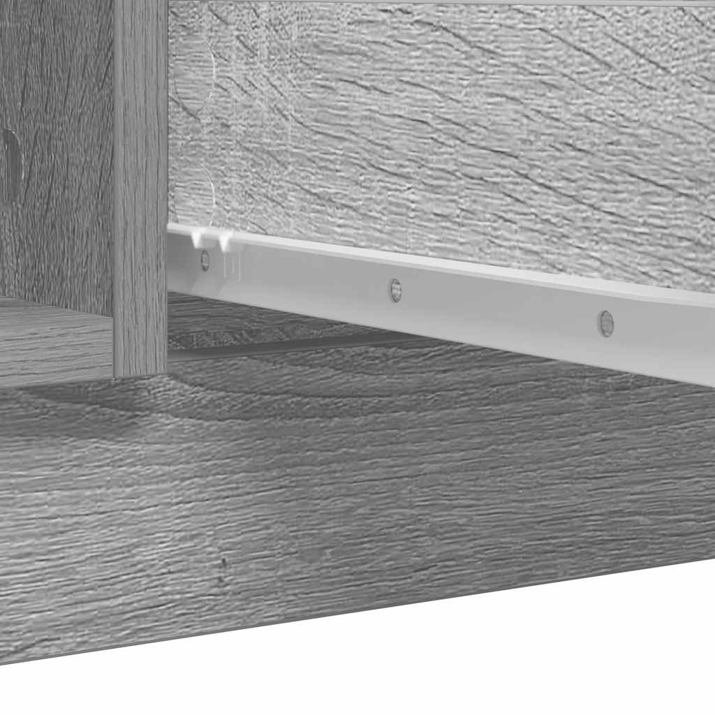 Komoda s ladicama siva sonoma 100,5x35x98,5cm konstruirano drvo