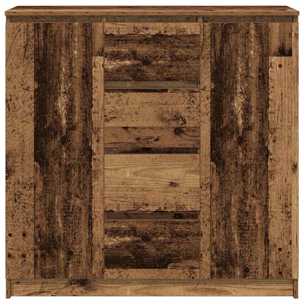 Komoda s ladicama staro drvo 100,5x35x98,5 cm konstruirano drvo