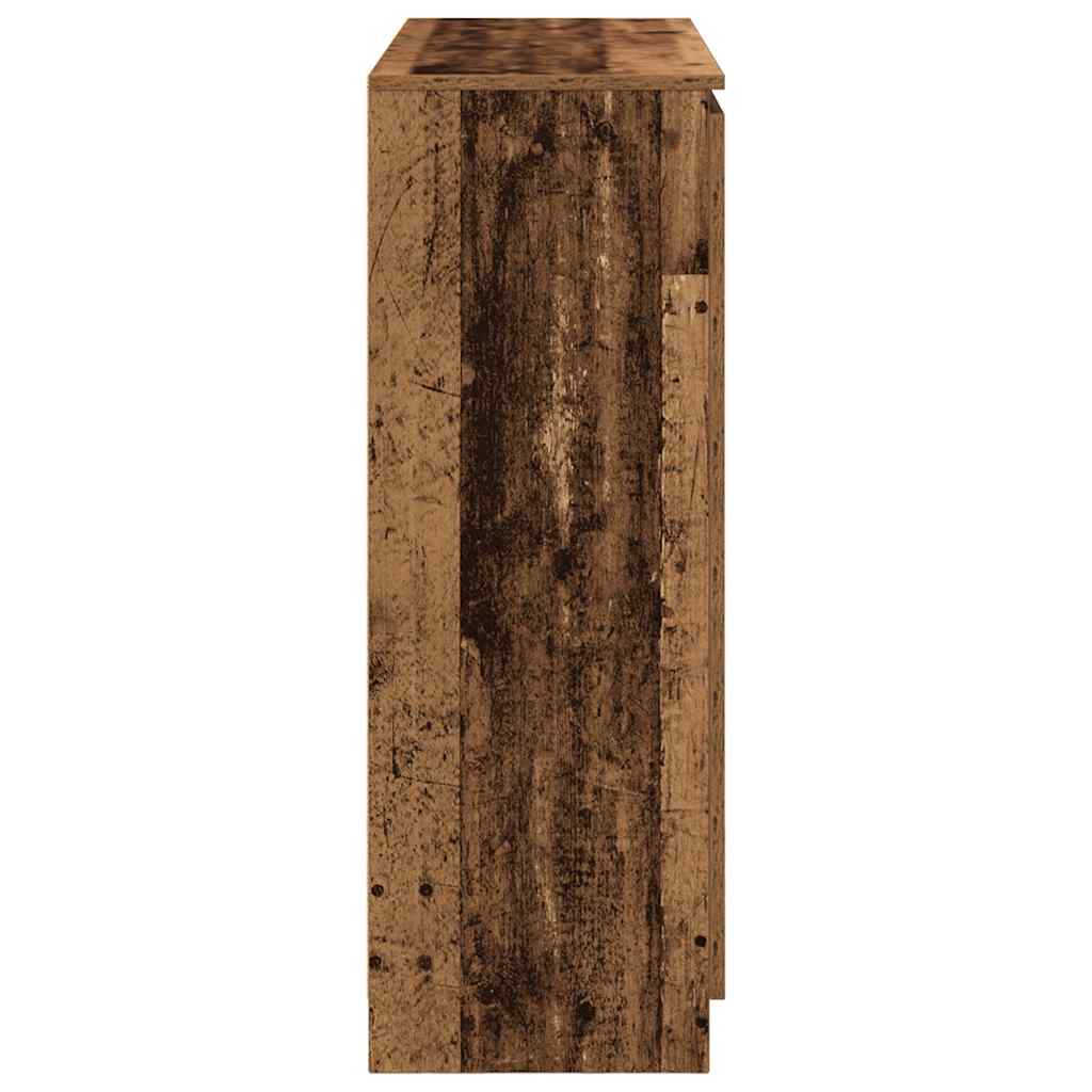 Komoda s ladicama staro drvo 100,5x35x98,5 cm konstruirano drvo