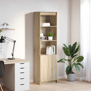 Visoka komoda hrasta sonome 50x35x180 cm od konstruiranog drva