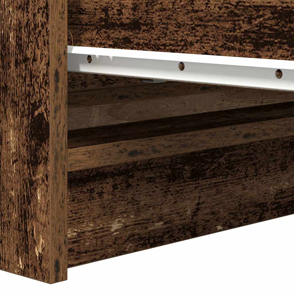 Komoda boja starog drva 80x35x99 cm od konstruiranog drva