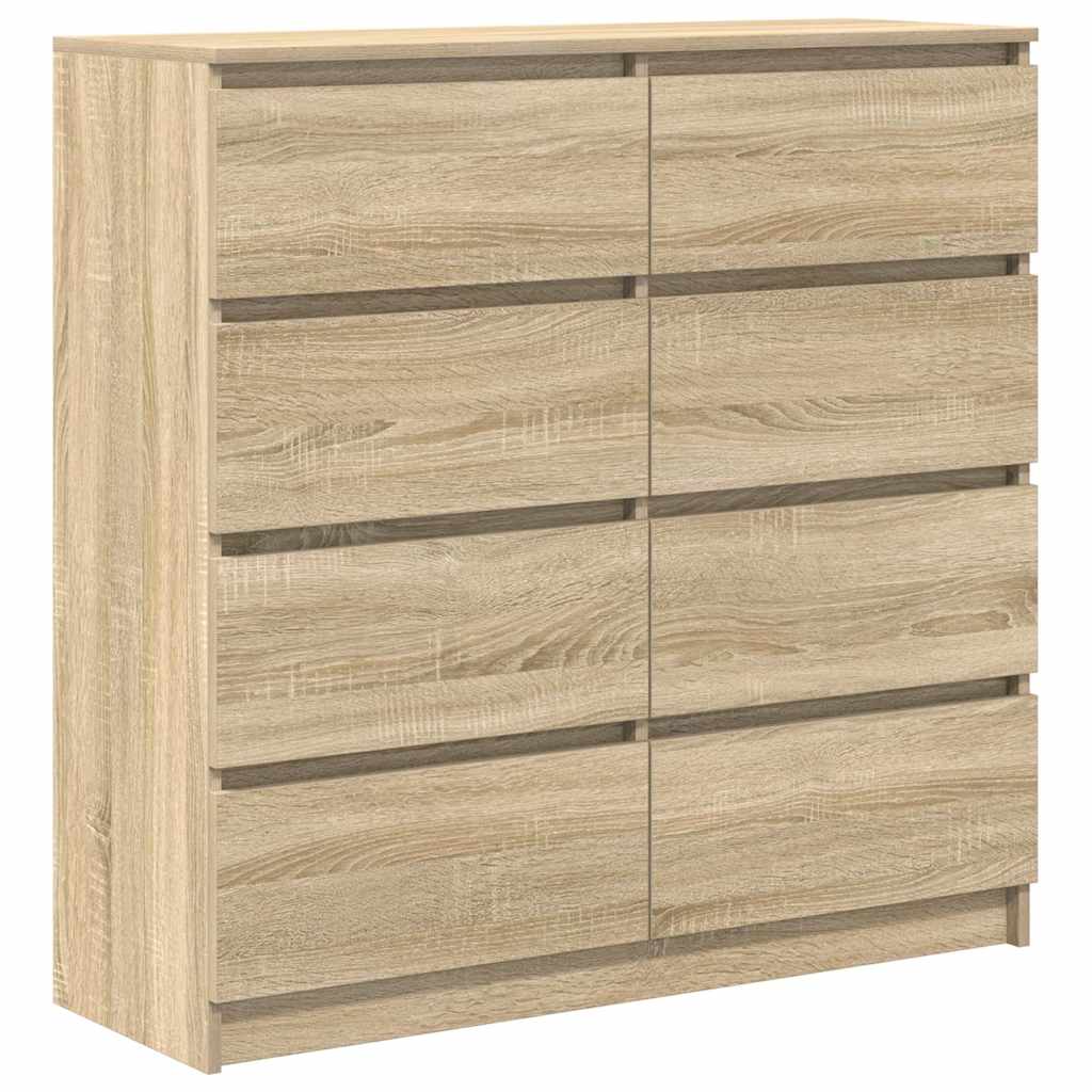 Komoda boja hrasta sonome 100x35x99 cm od konstruiranog drva