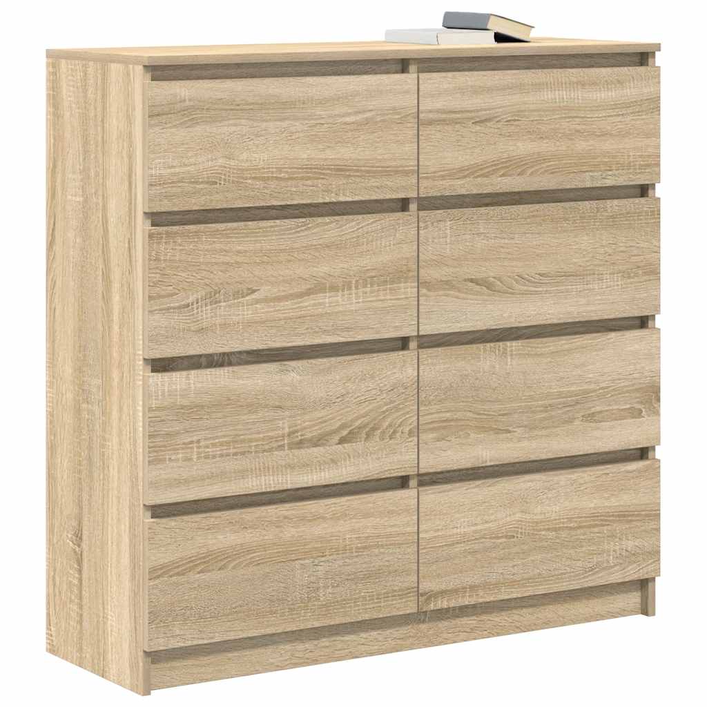 Komoda boja hrasta sonome 100x35x99 cm od konstruiranog drva