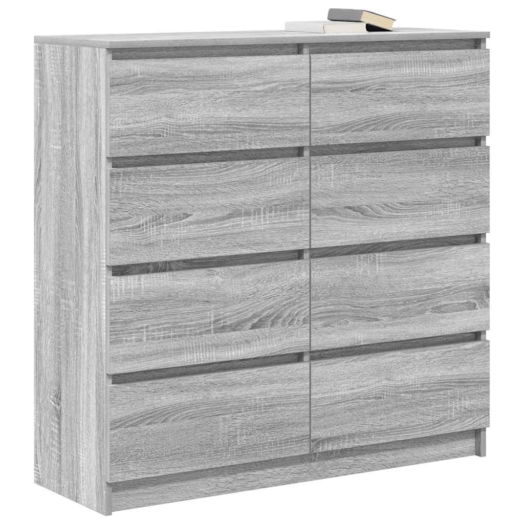 Komoda boja hrasta sonome 100x35x99 cm konstruirano drvo