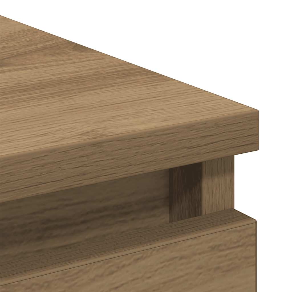 Komoda boja hrasta artisan 100x35x99 cm konstruiranog drva
