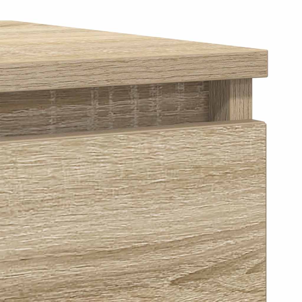 Komoda sonoma hrast 100x35x76 cm izrađeno drvo