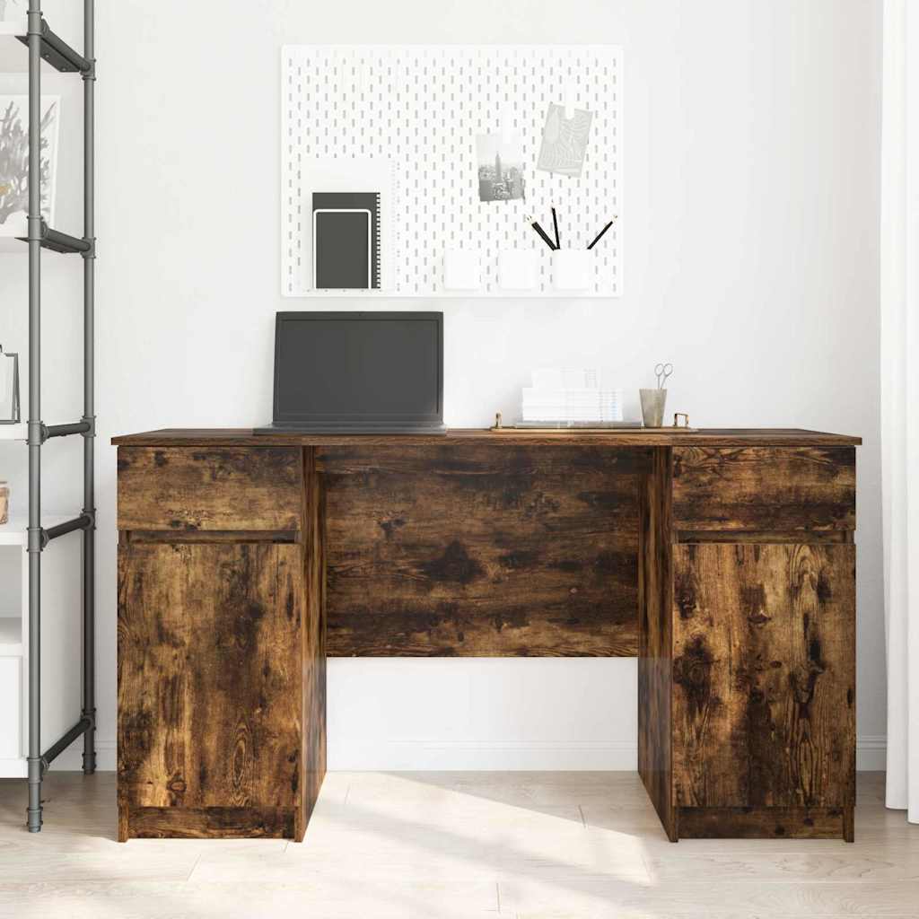Stol Dimljeni hrast 140 x 49 x 76 cm Konstruirano drvo