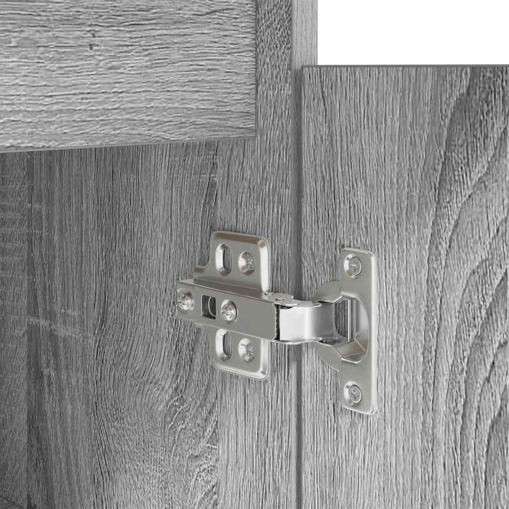 Stol Sivi hrast sonoma 140 x 49 x 76 cm Konstruirano drvo