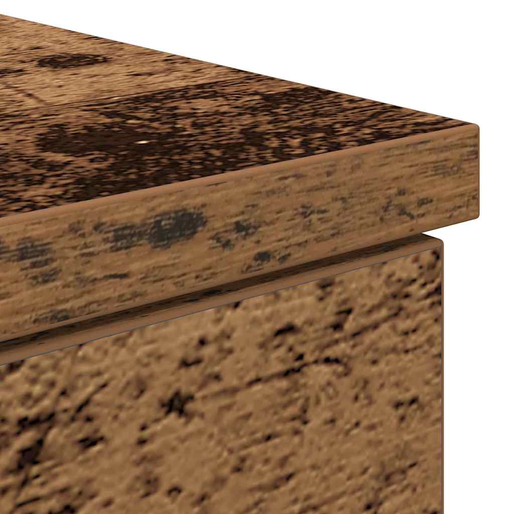Stol s ladicama Staro drvo 140 x 49 x 76 cm Konstruirano drvo