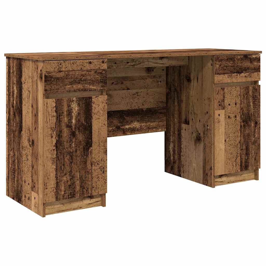 Stol s ladicama Staro drvo 140 x 49 x 76 cm Konstruirano drvo