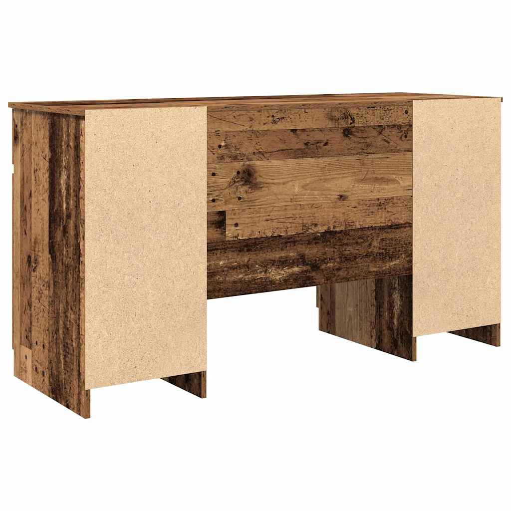 Stol s ladicama Staro drvo 140 x 49 x 76 cm Konstruirano drvo