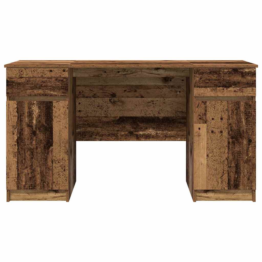 Stol s ladicama Staro drvo 140 x 49 x 76 cm Konstruirano drvo