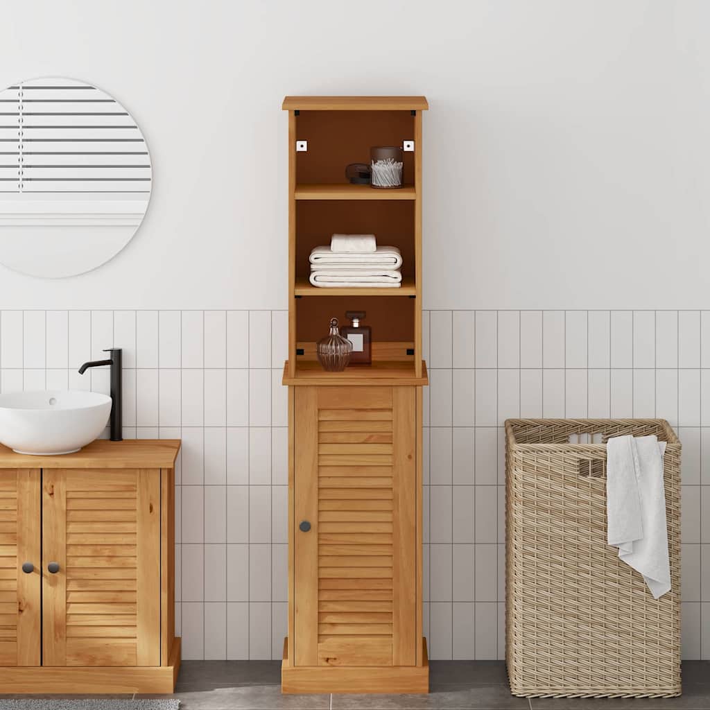 Set namještaja za kupaonicu VIGO 2 pcs Smeđa i medena smeđa
