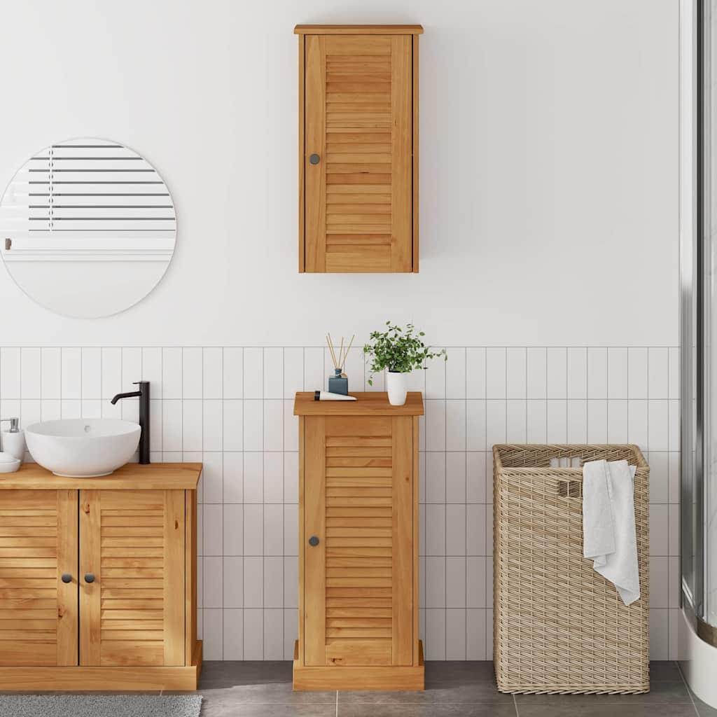 Set namještaja za kupaonicu VIGO 2 pcs Smeđa i medena smeđa
