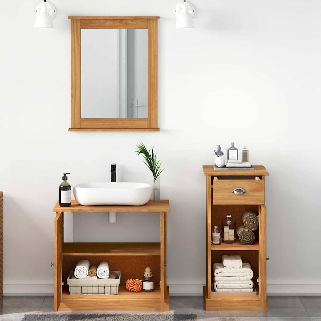 Set namještaja za kupaonicu VIGO 3 kom. Medeno smeđa