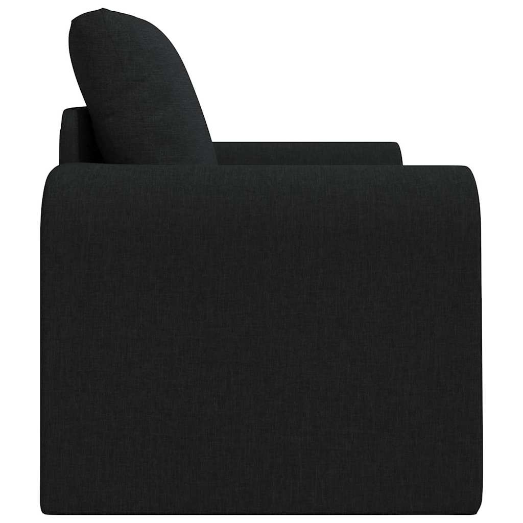 Krevet na razvlačenje Crna 98 x 71 x 83 cm tkanina