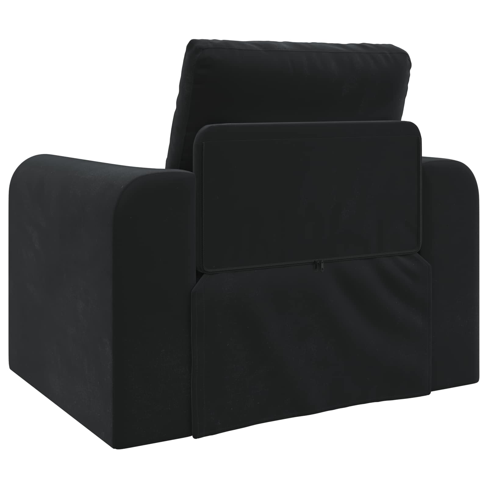 Krevet na razvlačenje Crna 98 x 71 x 83 cm Baršun