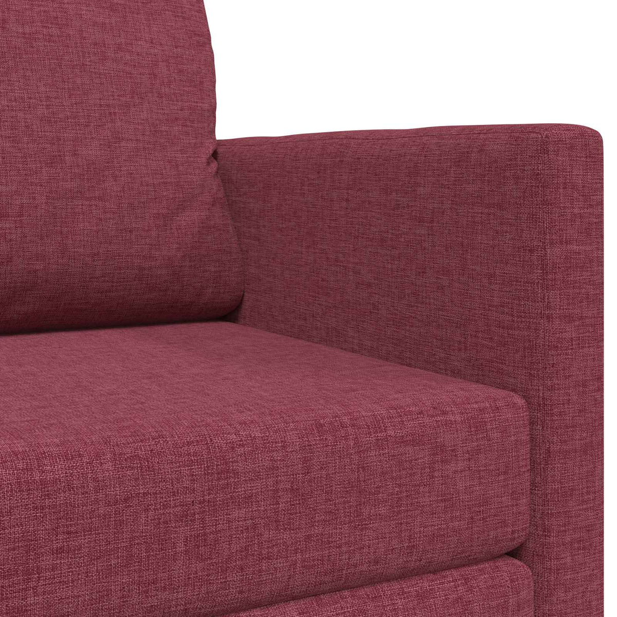 Krevet na razvlačenje 110cm Vinska crvena tkanina