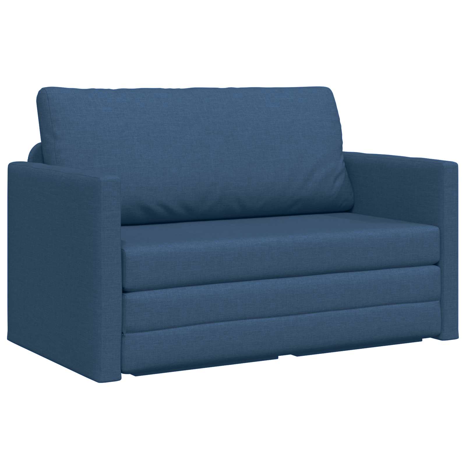 Krevet na razvlačenje 110cm Plava tkanina