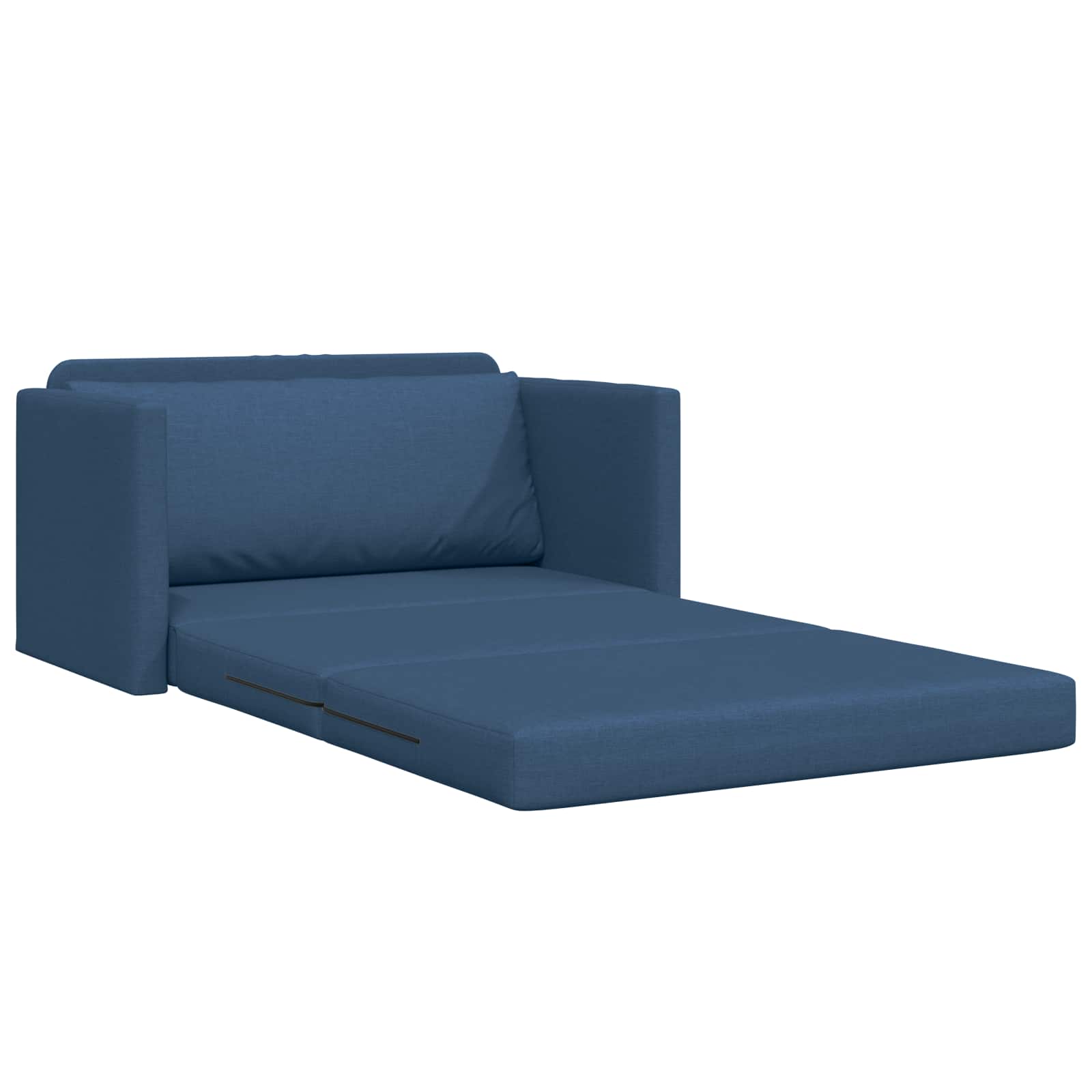 Krevet na razvlačenje 110cm Plava tkanina