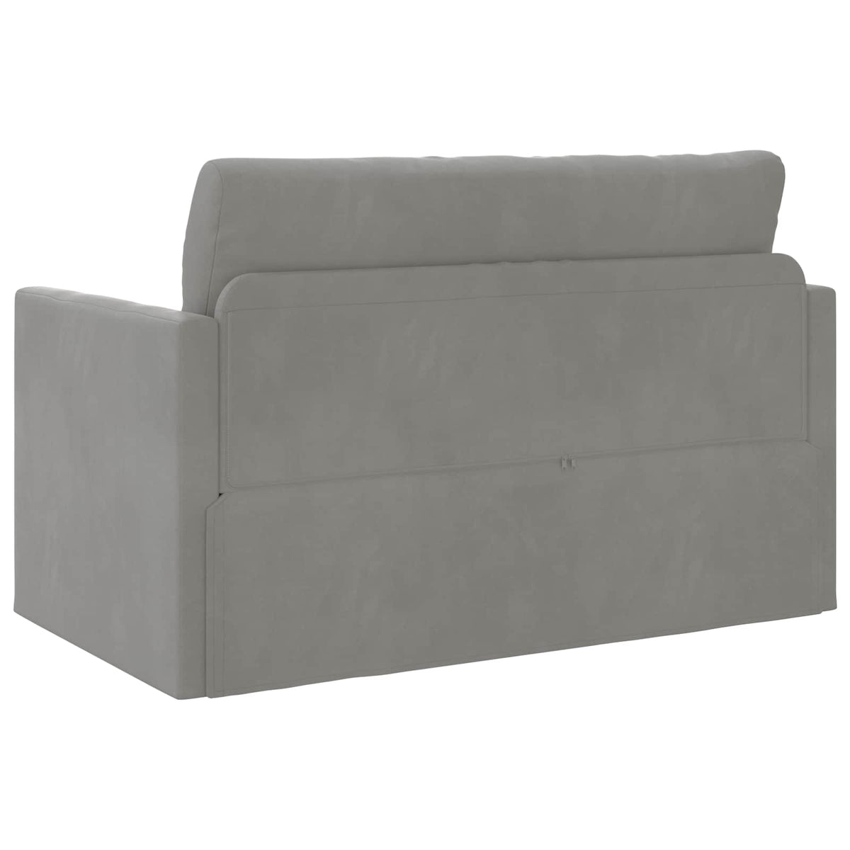 Krevet na razvlačenje Svijetlo siva 124 x 71 x 78 cm Baršun