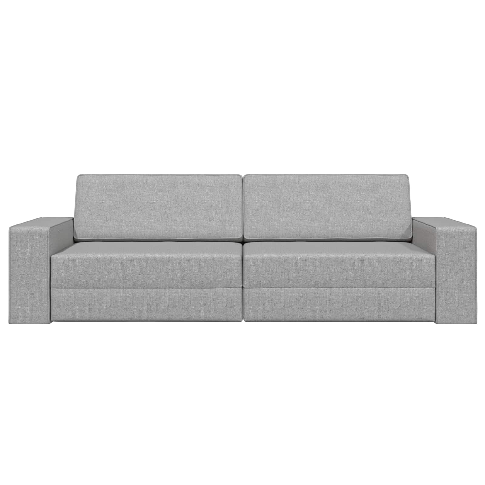 Krevet na razvlačenje Oblačnosiva 245 x 78 x 77 cm tkanina