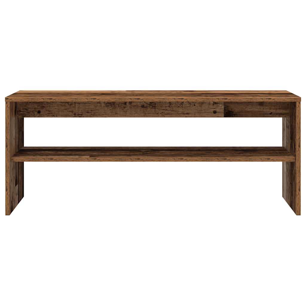 TV ormarić boja staro drvo 100x40x40 cm konstruirano drvo