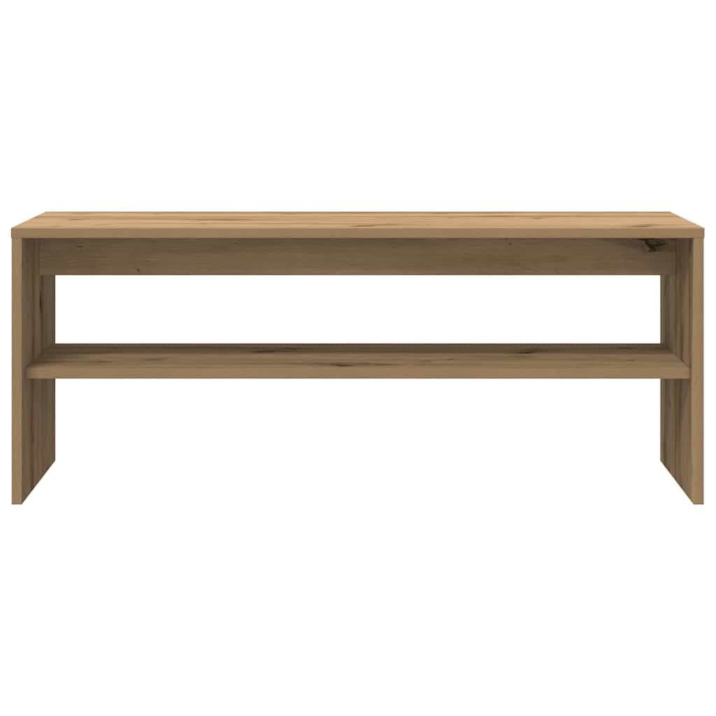 TV ormarić boja hrasta artisan 100x40x40 cm konstruirano drvo