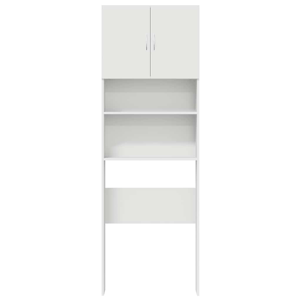 Ormar za perilicu bijeli 64x24x190 cm izrađeno drvo