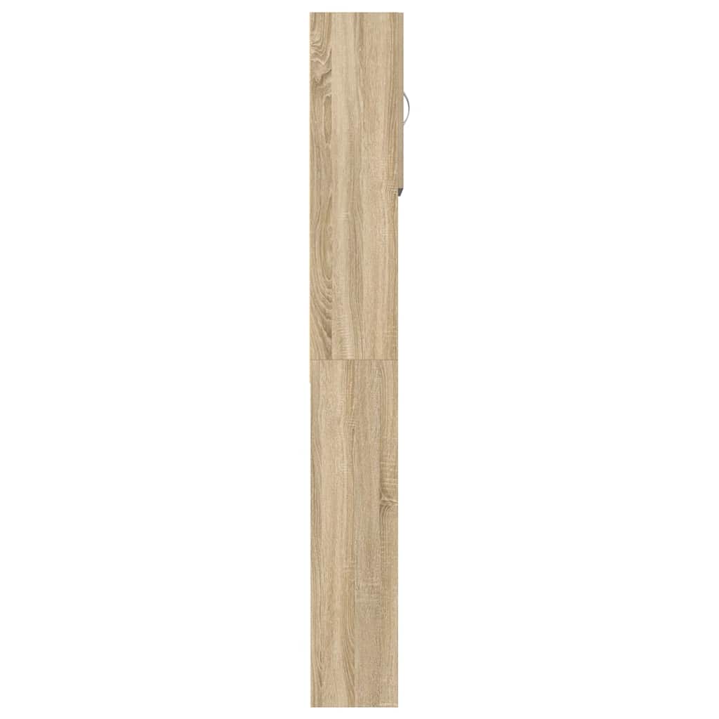 Ormarić za perilicu rublja boja hrasta 64 x 24 x 190 cm drveni