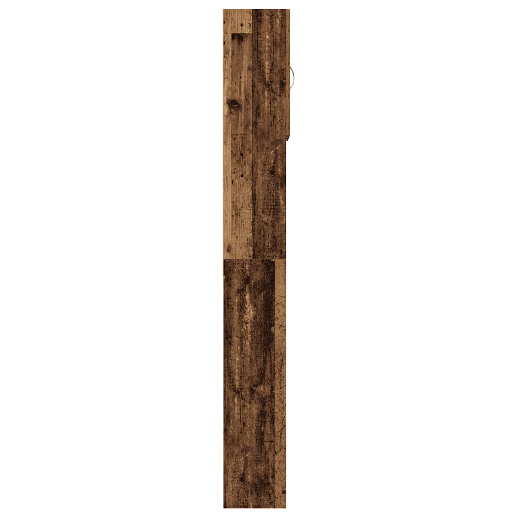 Ormarić za perilicu rublja boja drva 64x24x190 cm drveni