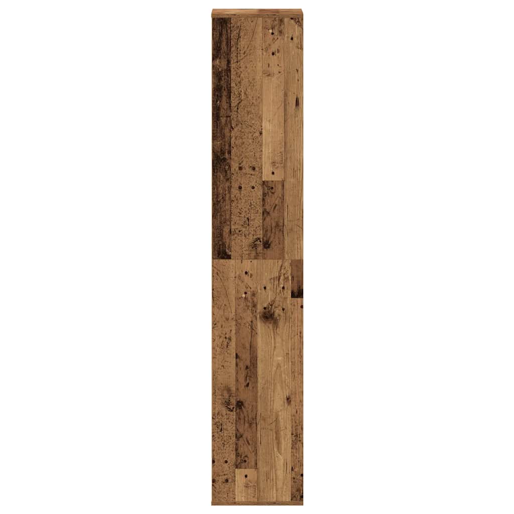Ormarić za cipele staro drvo 54x34x183 cm konstruirano drvo