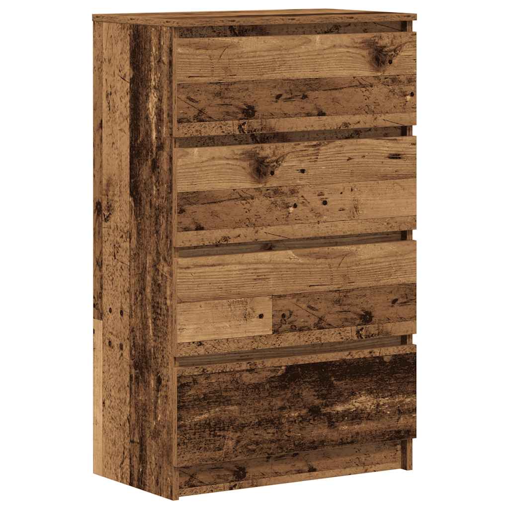 Komoda staro drvo 60x35x98,5 cm konstruirano drvo