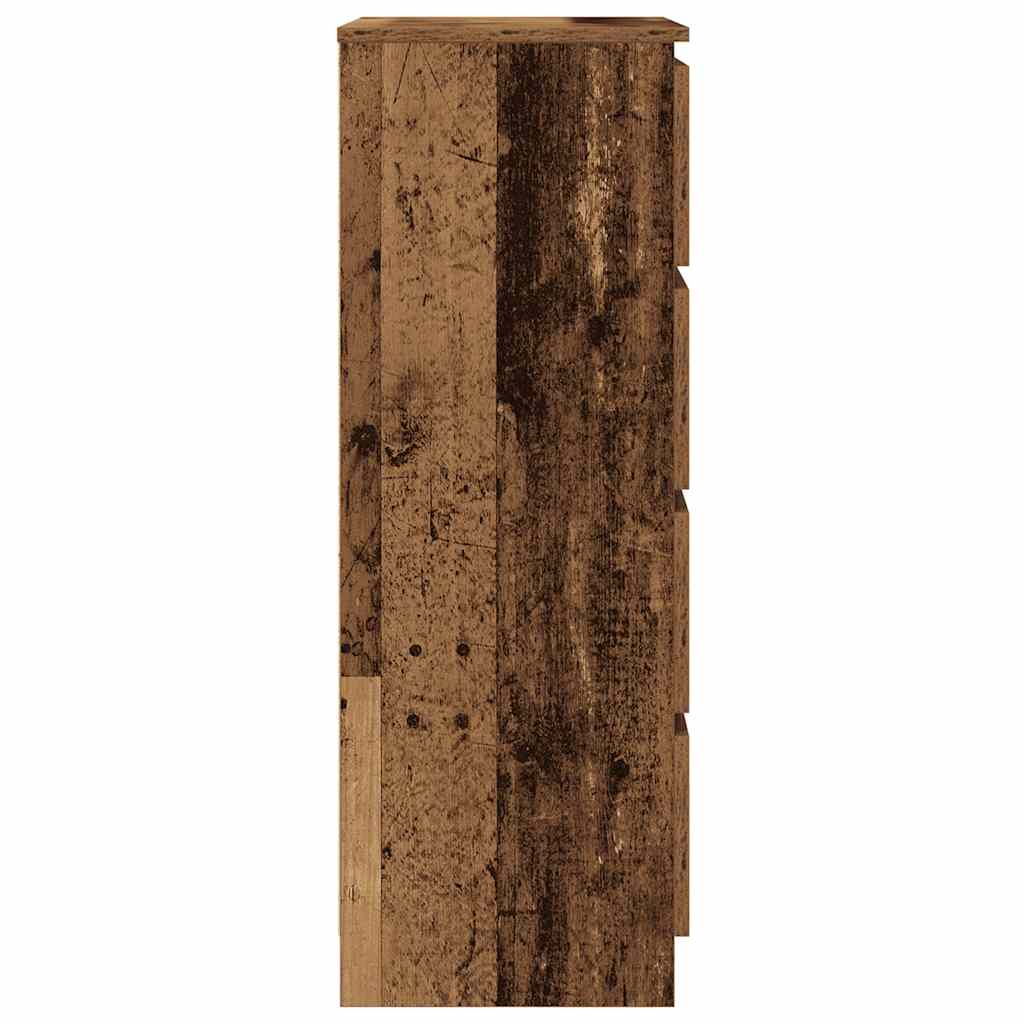 Komoda staro drvo 60x35x98,5 cm konstruirano drvo