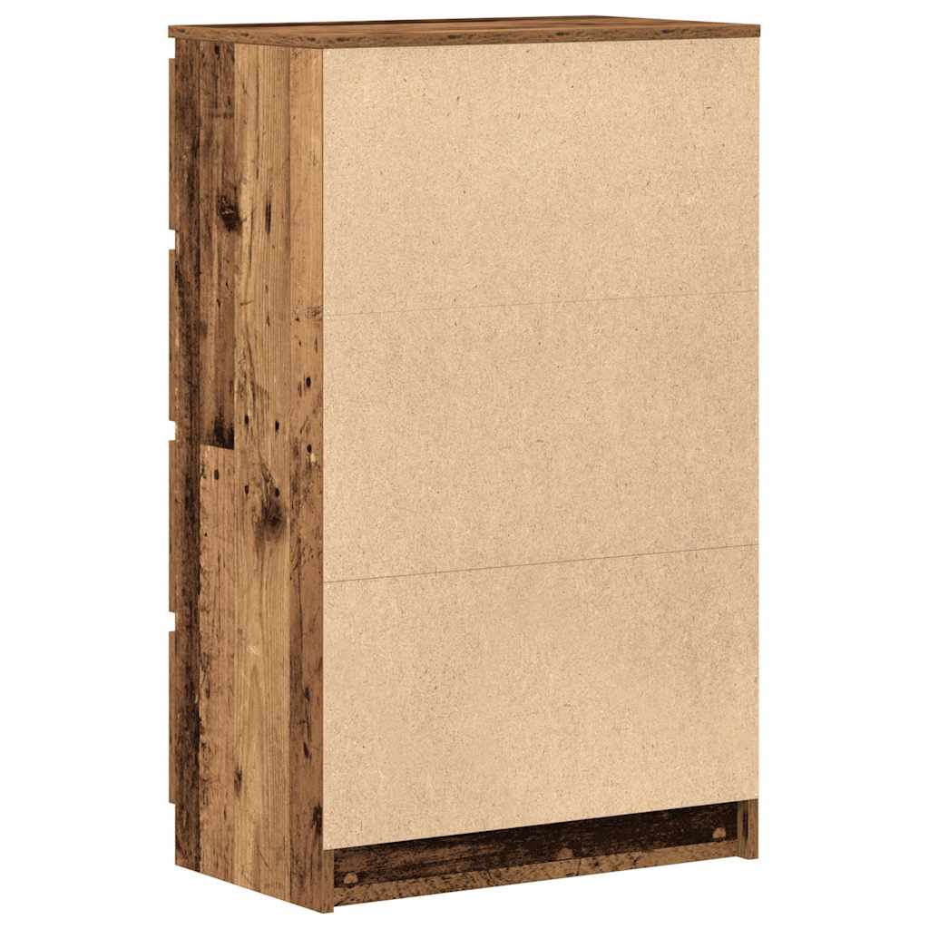 Komoda staro drvo 60x35x98,5 cm konstruirano drvo