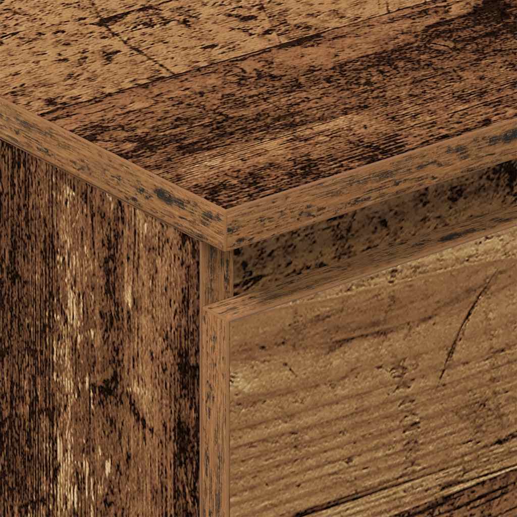 Komoda staro drvo 60x35x98,5 cm konstruirano drvo