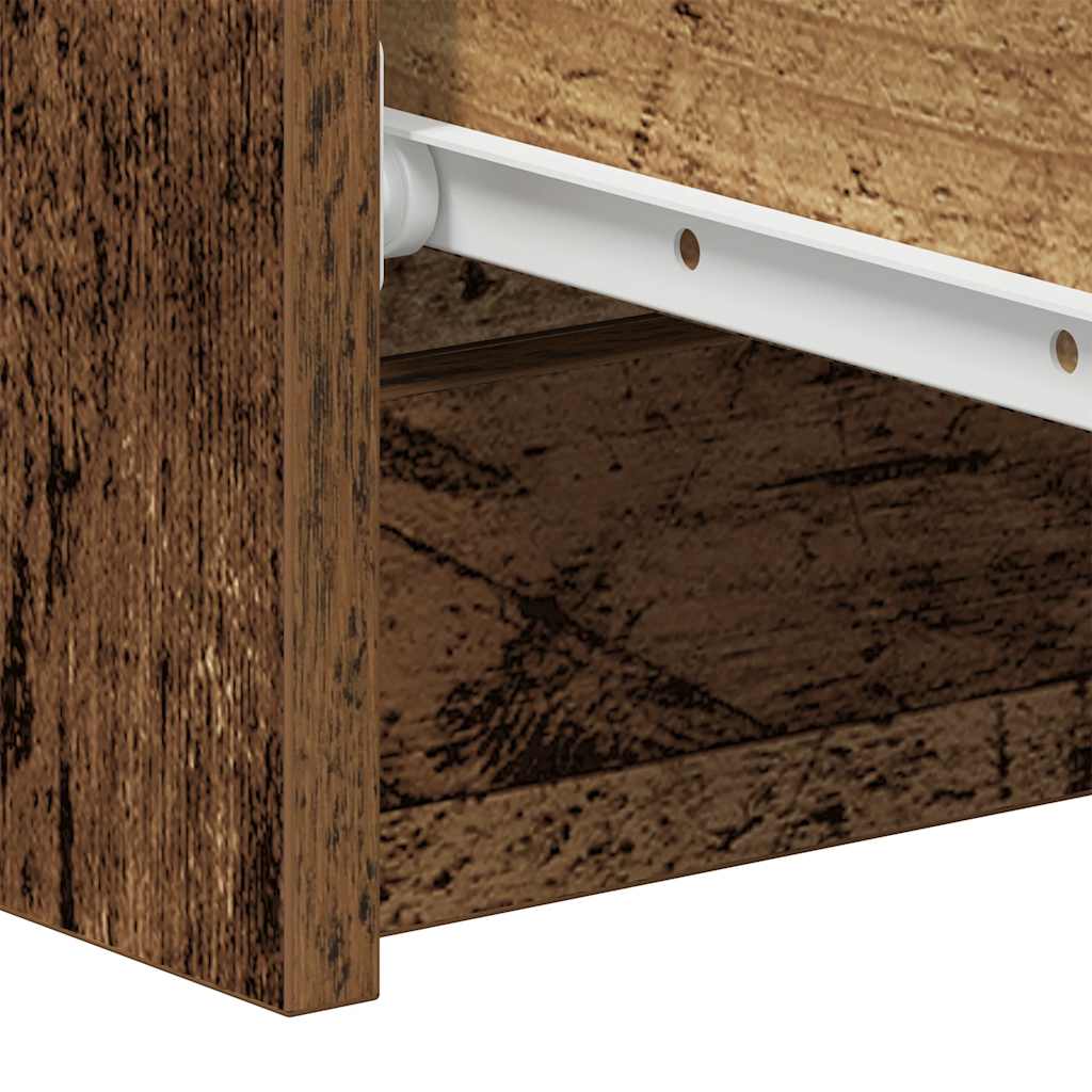 Komoda staro drvo 60x35x98,5 cm konstruirano drvo