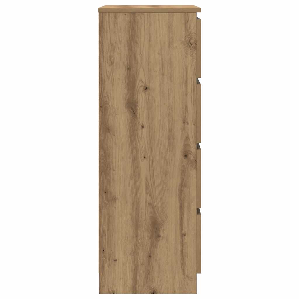 Komoda Artisan hrast 60x35x98,5 cm izrađeno drvo