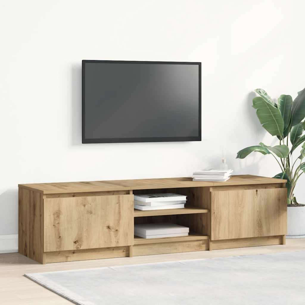 TV ormarić Artisan hrast 140x40x36 cm izrađeno drvo