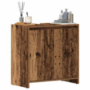 Kupaonski ormarić za umivaonik staro drvo 60x33x60 cm