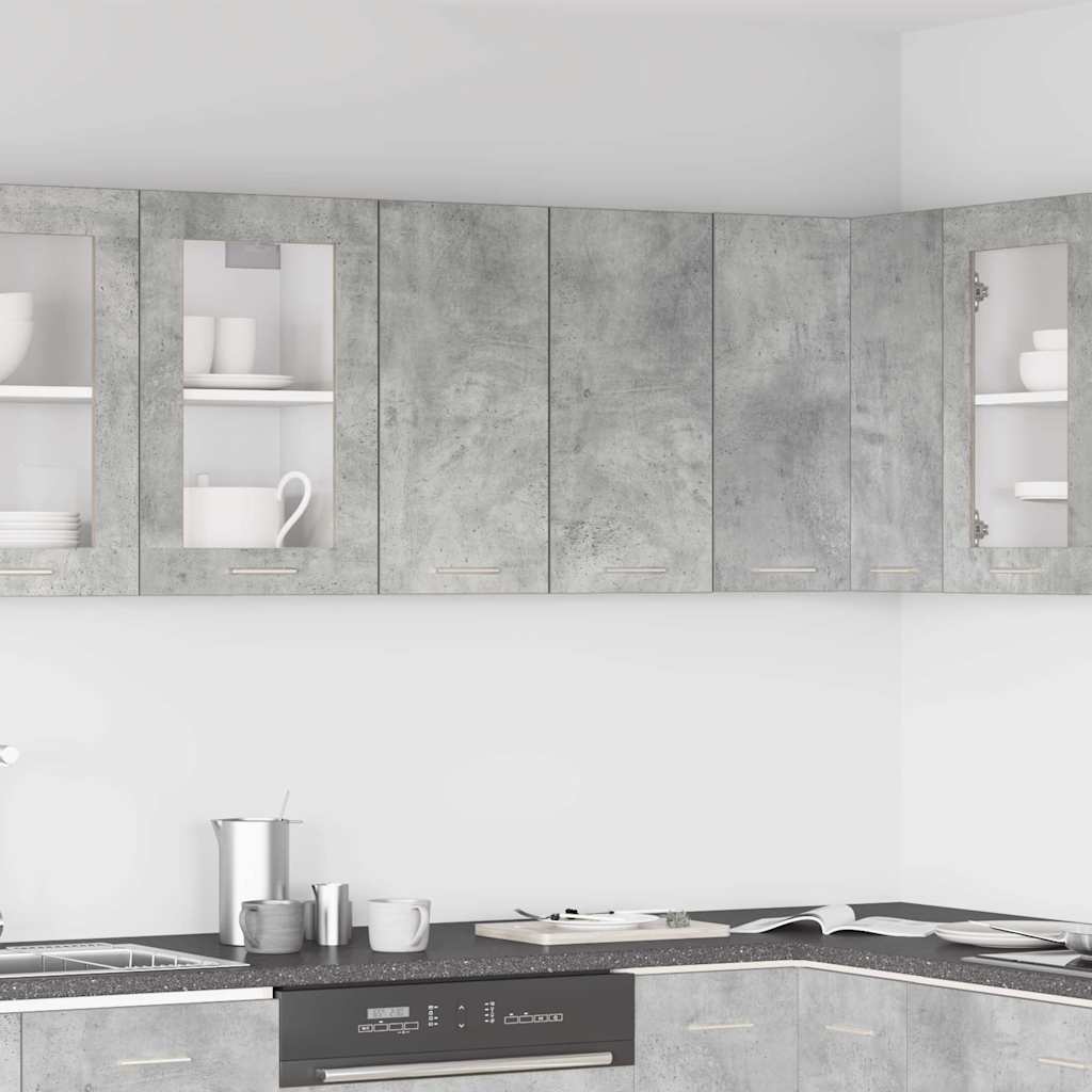 Kuhinjski zidni ormarić beton sivi 60x31x60cm konstruirano drvo