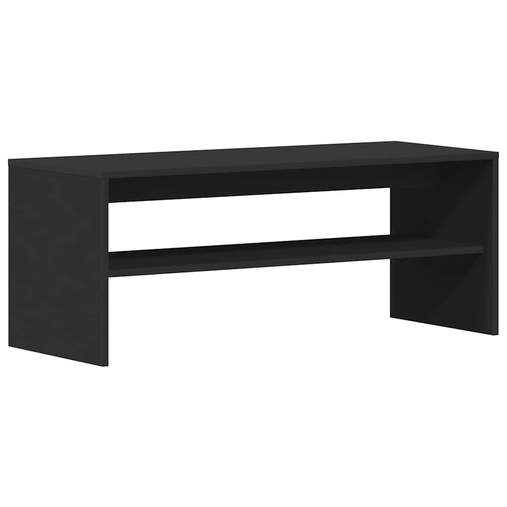 TV ormarić od iverice crni 100 x 40 x 40 cm