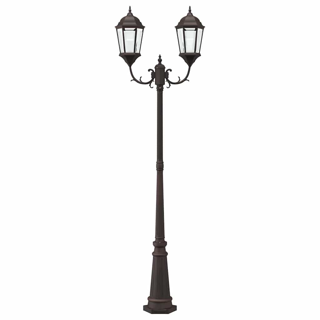 Vrtno svjetlo Bronzana 68 x 20 x 235 cm Aluminij i staklo