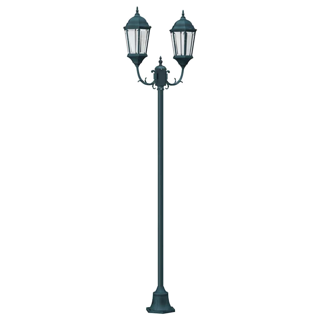 Vrtno svjetlo Vintage brušena zelena 68 x 20 x 235 cm
