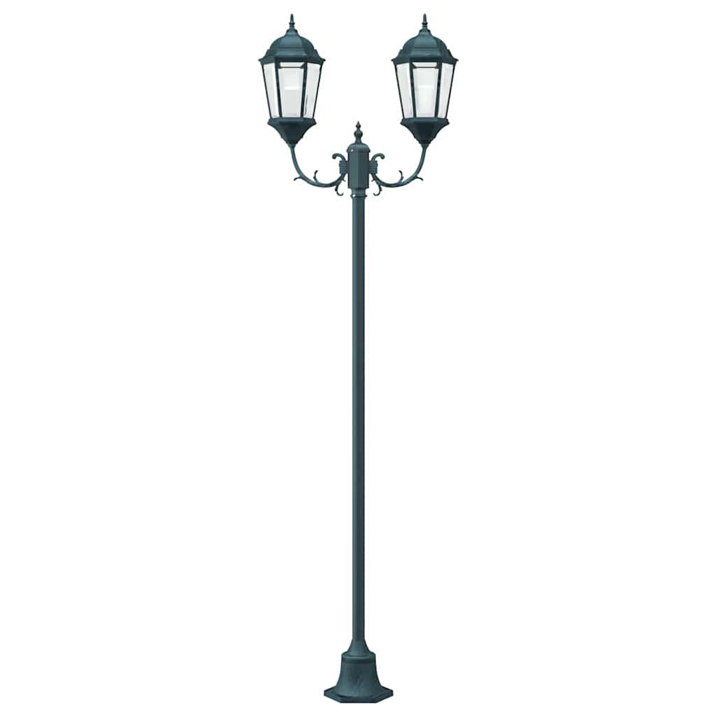 Vrtno svjetlo Vintage brušena zelena 68 x 20 x 235 cm