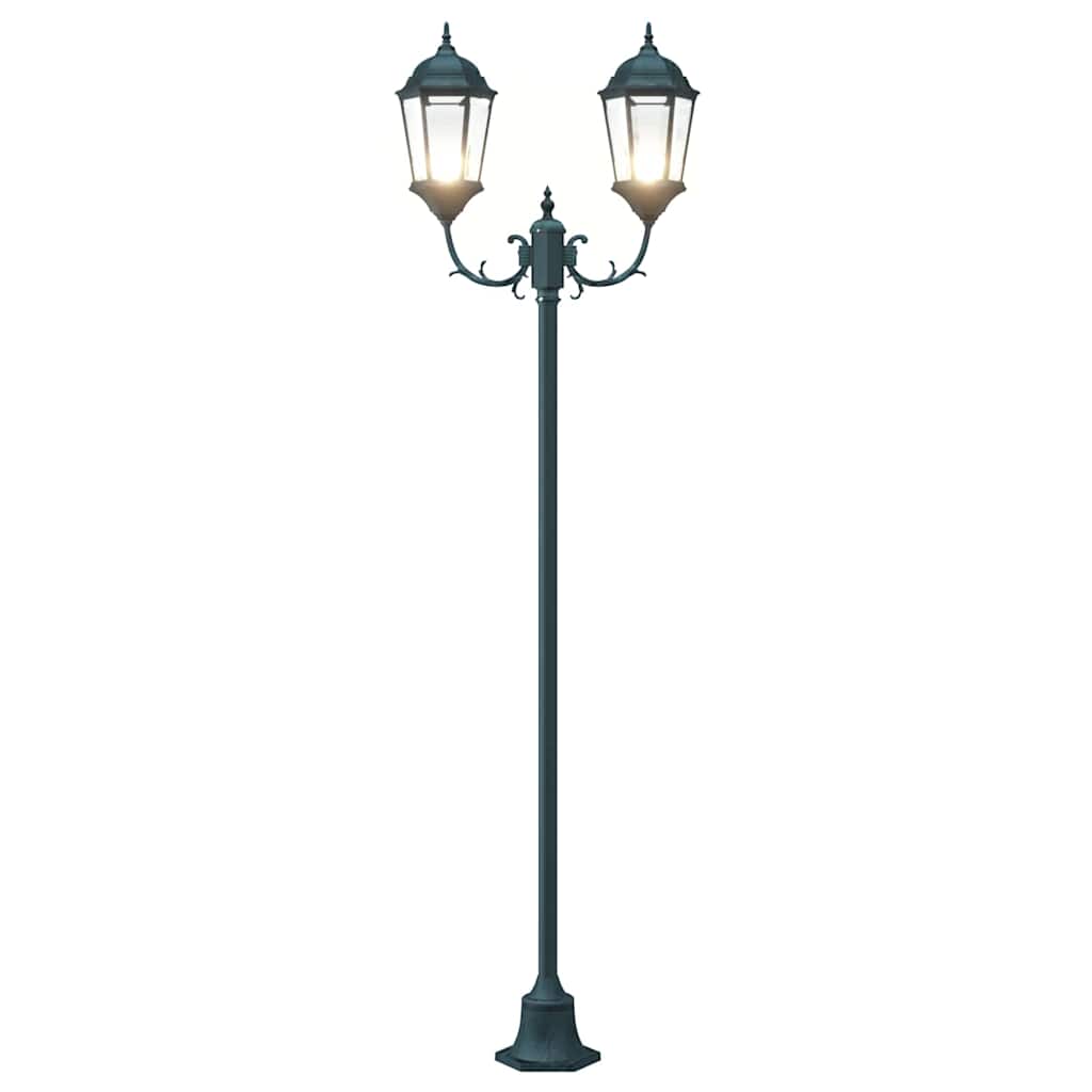 Vrtno svjetlo Vintage brušena zelena 68 x 20 x 235 cm