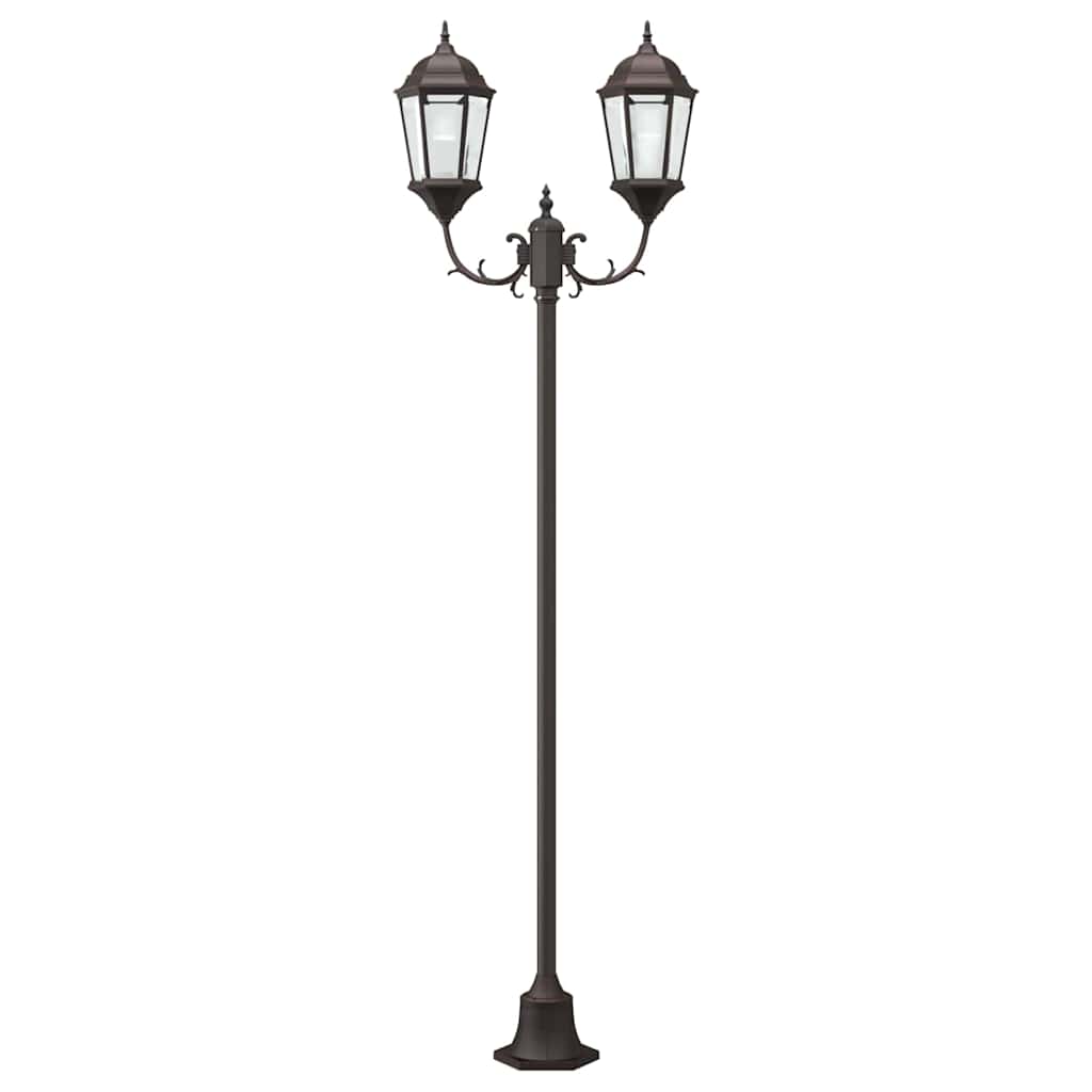 Vrtno svjetlo Bronzana 68 x 20 x 235 cm Aluminij i staklo