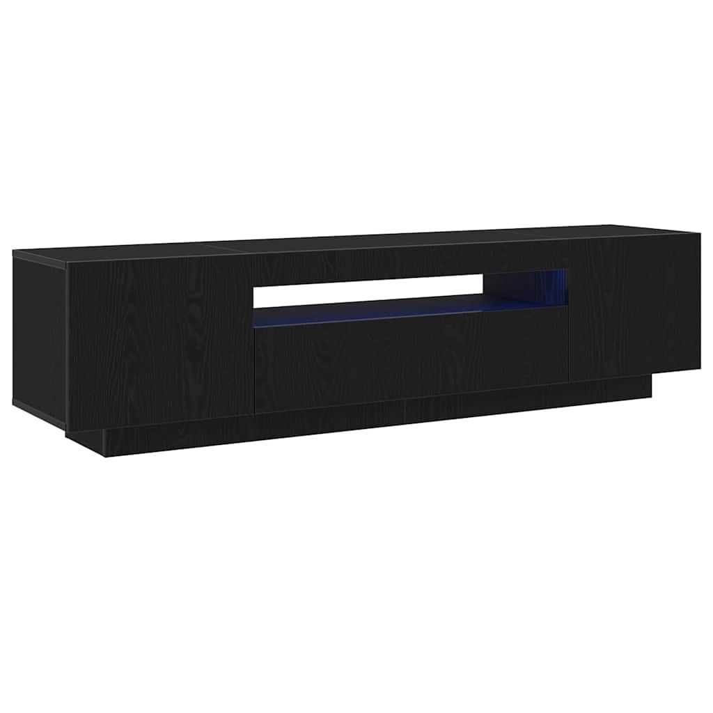 TV ormar Crna 160 x 35 x 40 cm Konstruirano drvo